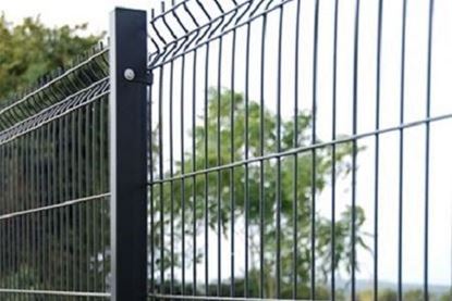 Panou gard verde 1.2x2.5 m / 1200x2500, fir de 3.5 mm, pentru gard bordurat