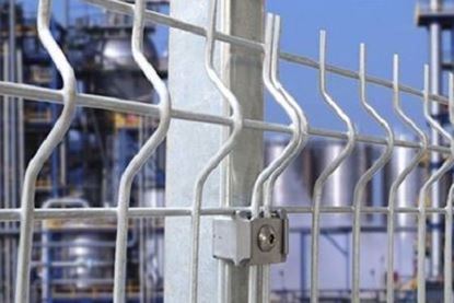 Stalp gard zincat 2000 mm din teava rectangulara